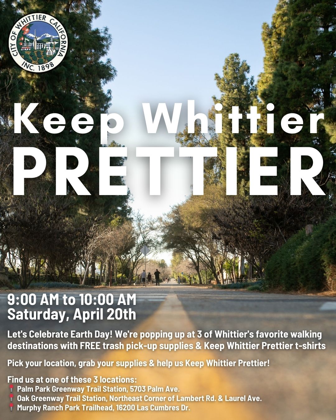 Keep Whittier Prettier Pop-Up 2024