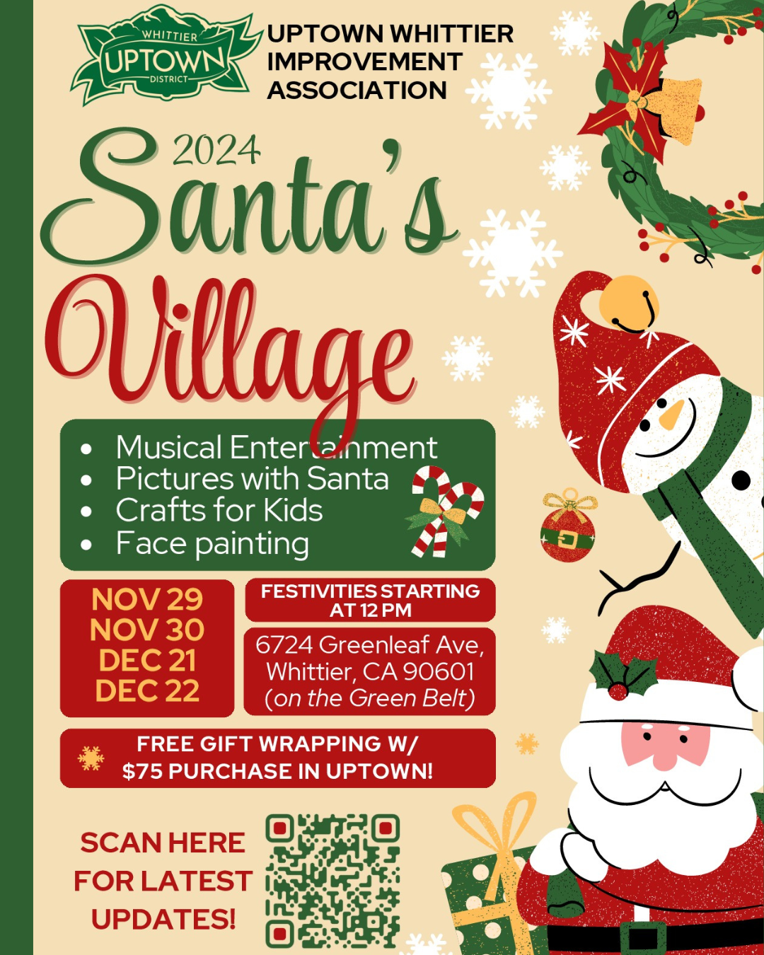 UPDATED Santa's Village Flyer (1)