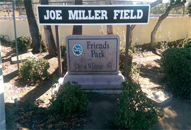 Friends Park Complex, Joe Miller Field, & Skate Park