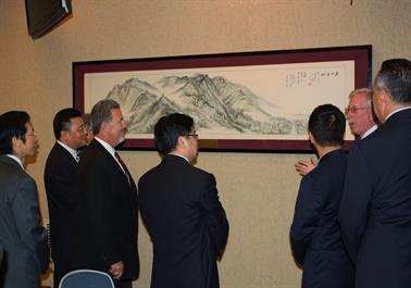 2015 Changshu Delegation visit to Whittier Council Chambers