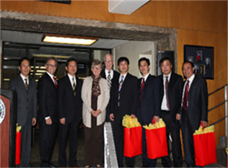 2011 Changshu Deligation visit to Whittier City Hall