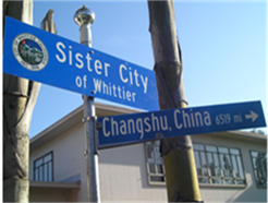 Sister City Sign