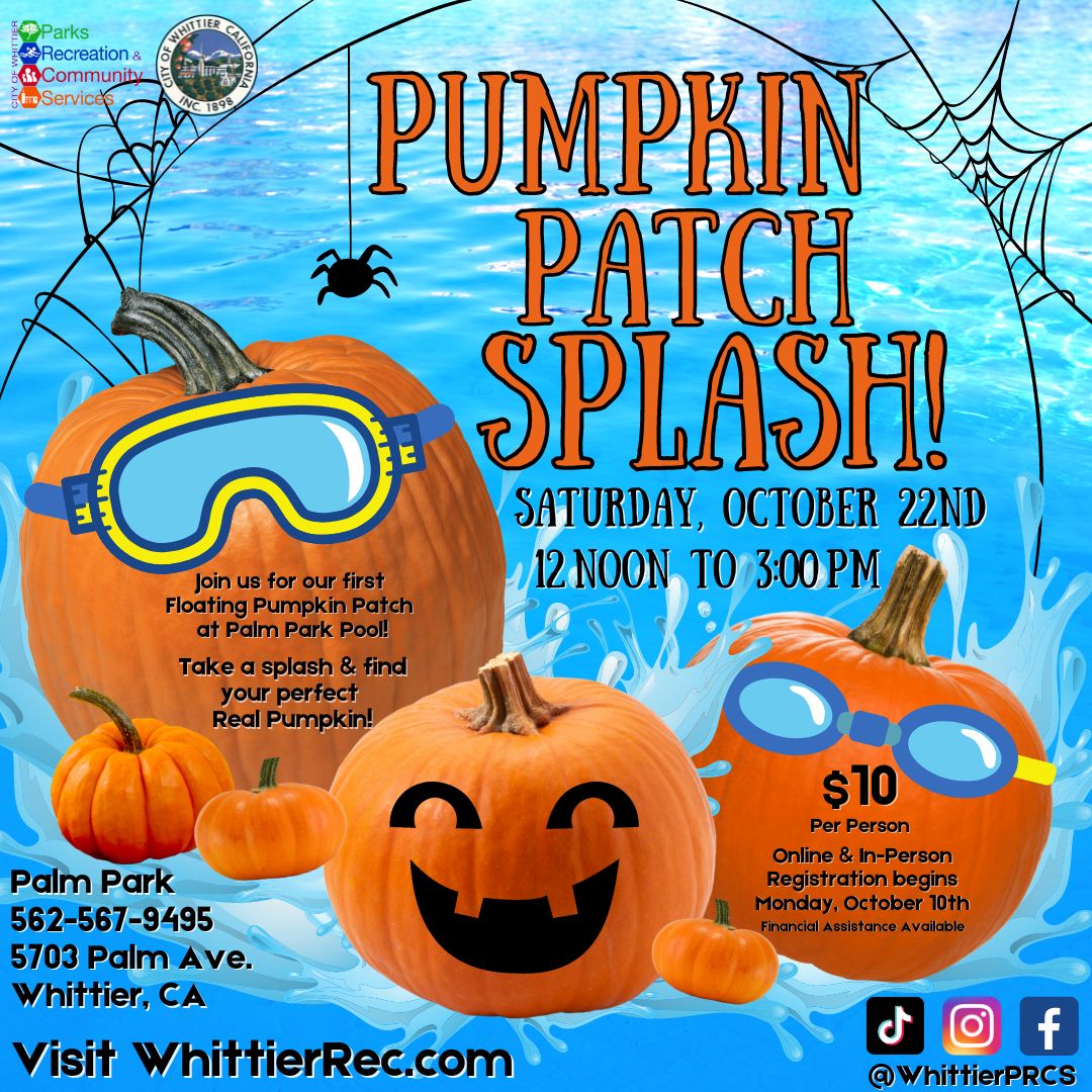 Pumpkin Patch Splash Flyer